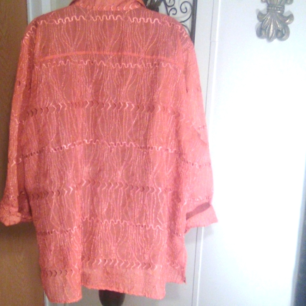 Milano women blouse 2X - Picture 7 of 8